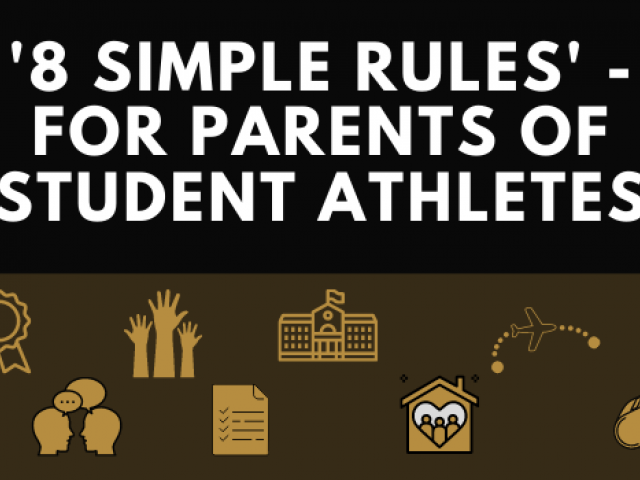 8 Rules For Parents Of Athletes!