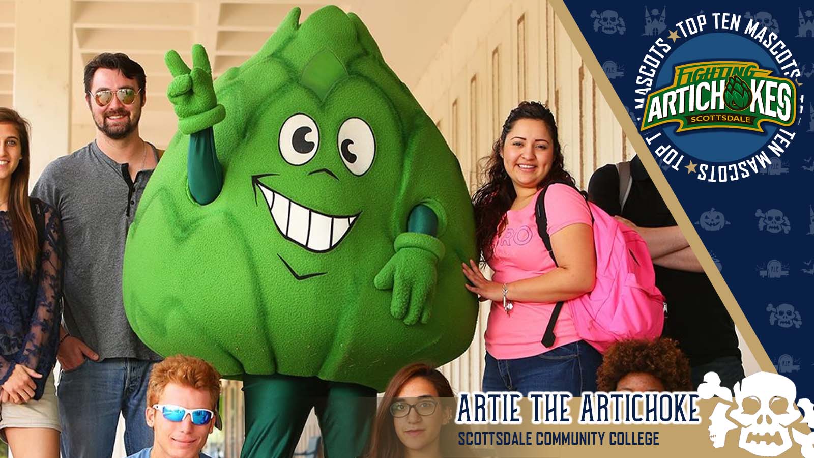 ARTIE THE ARTICHOKE – SCOTTSDALE COMMUNITY COLLEGE