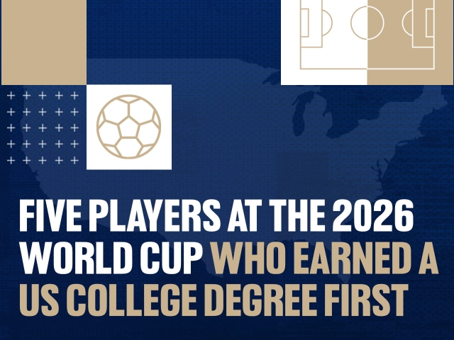 Five Players at The 2026 World Cup Who Earned a US College Degree First
