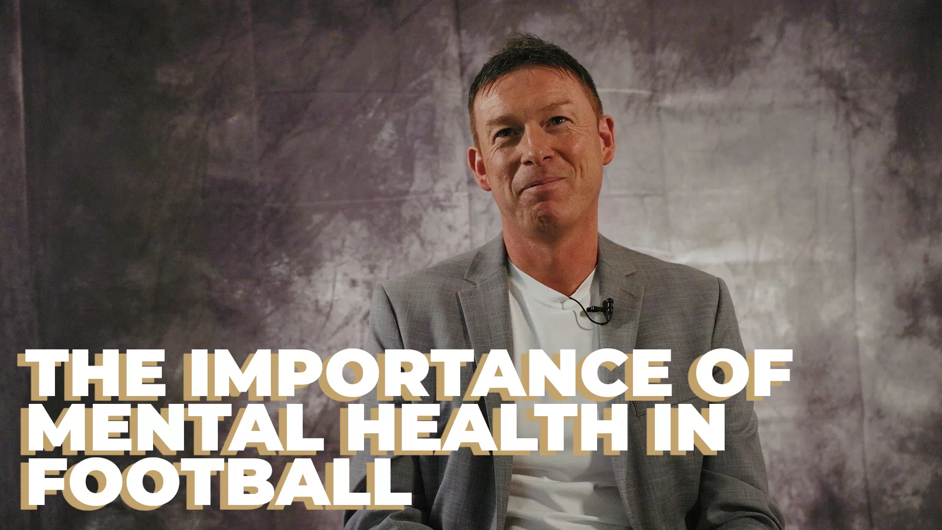 THE IMPORTANCE OF MENTAL HEALTH IN FOOTBALL - STUART MCCAFFREY.
