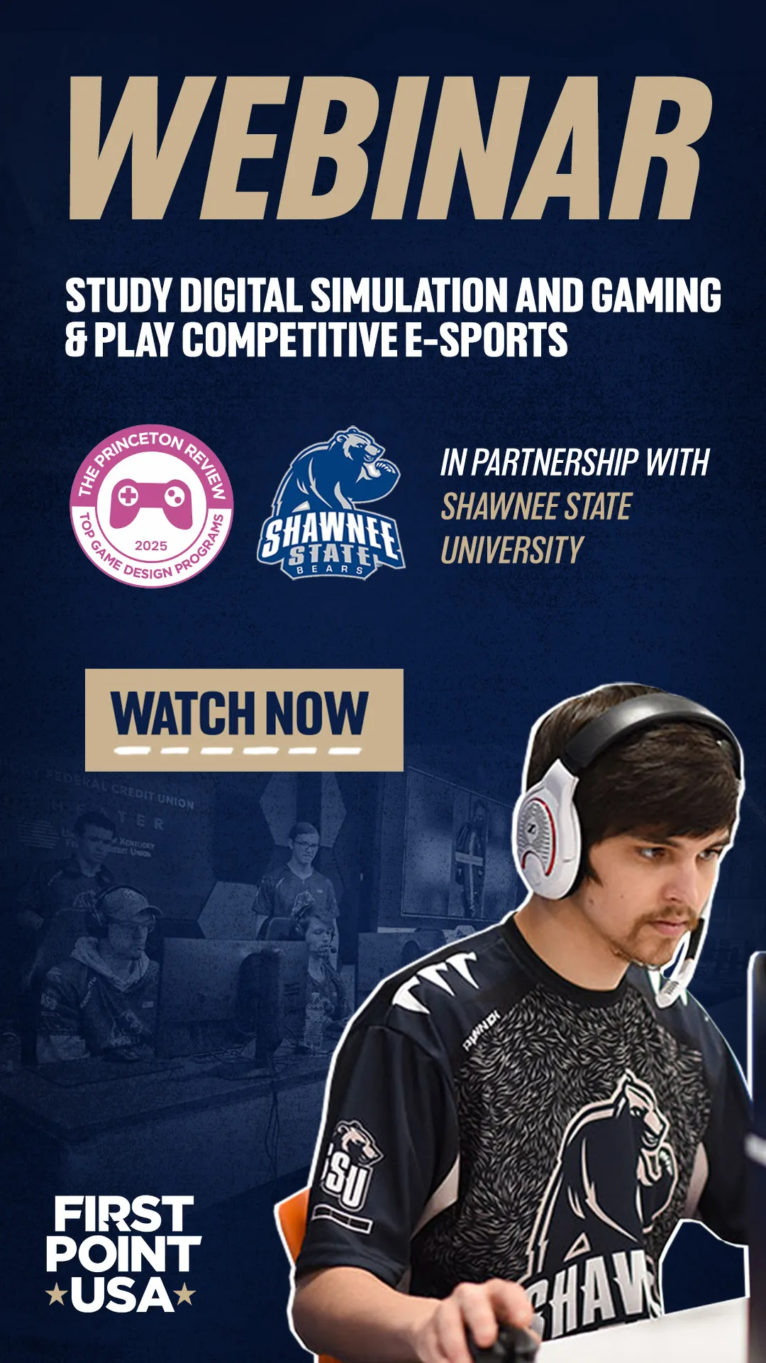 Study Digital Simulation and Gaming & Play Competitive E-Sports